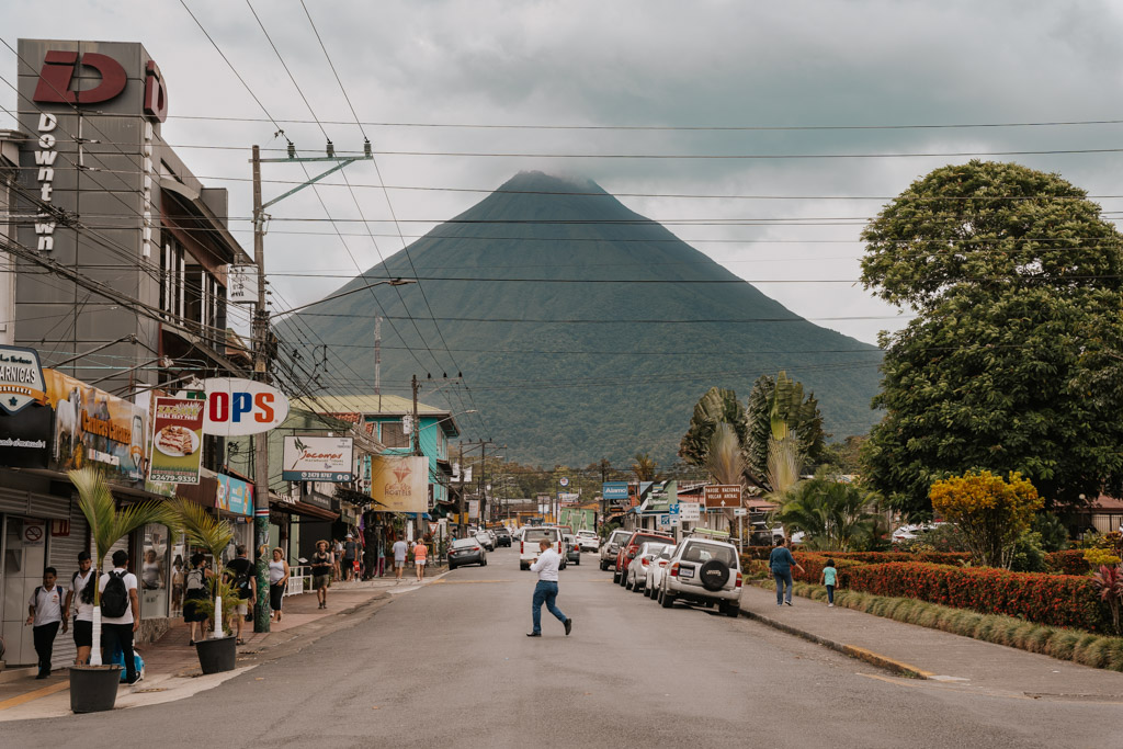 views of Arenal Volcano in La Fortuna Costa Rica things to do