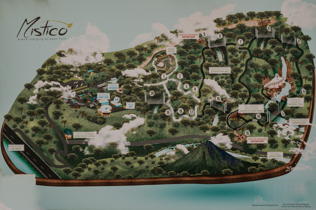 Map of Mistico Park