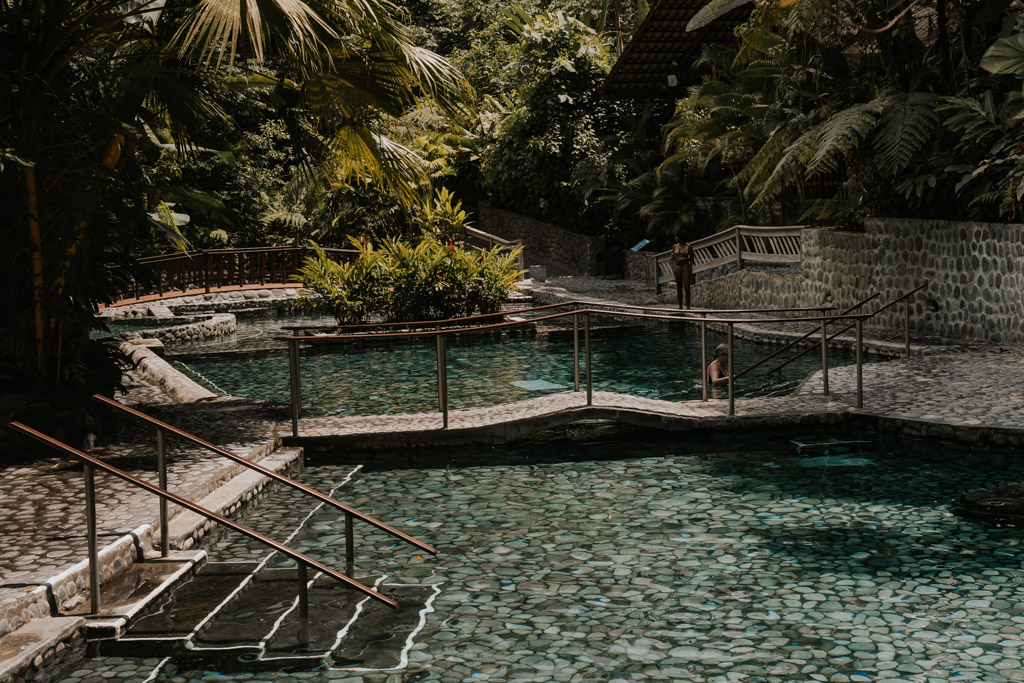 thermal pools at hot springs costa rica