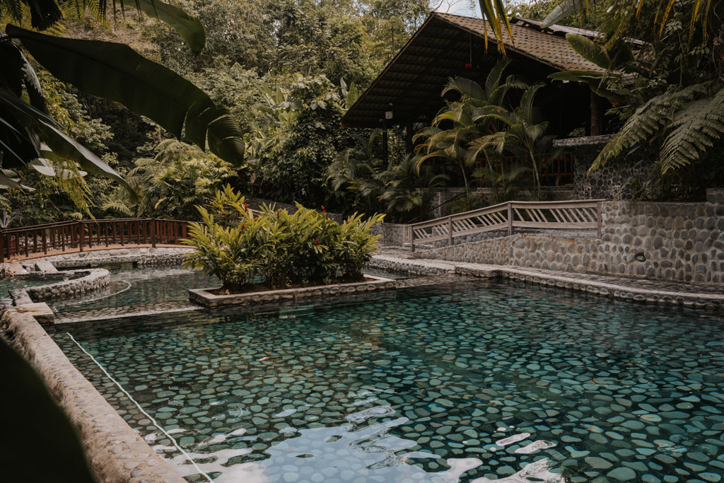 pool at eco termales hot spring